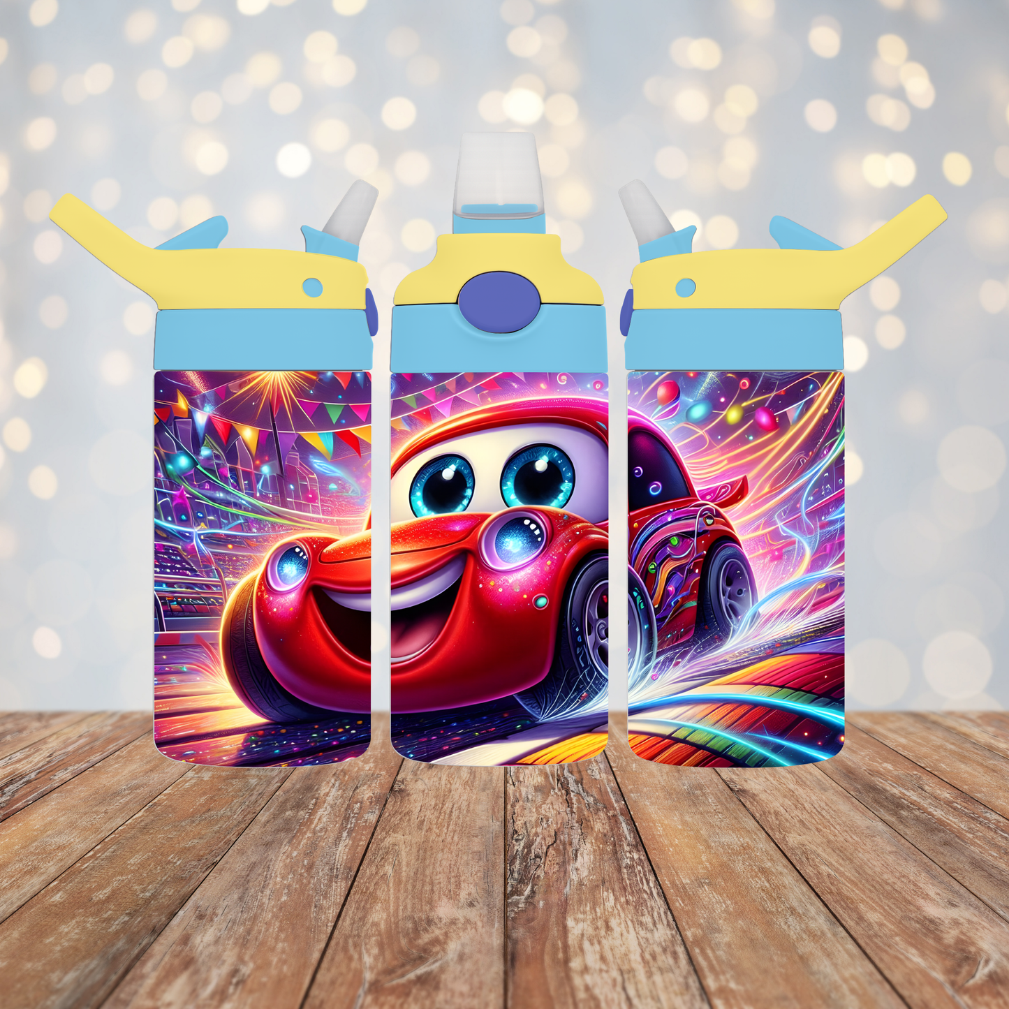 Red Toy Car Sublimation Transfer