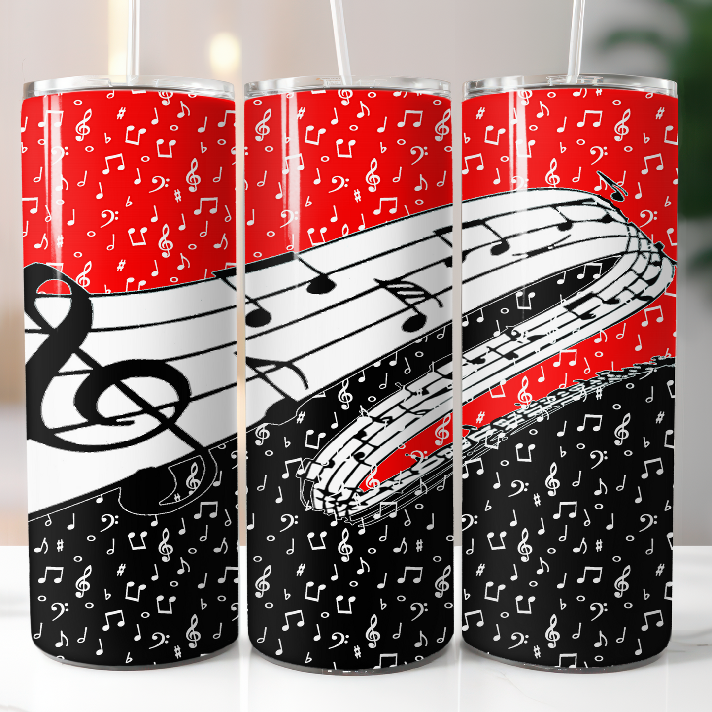 Music Red, Sublimation Transfer