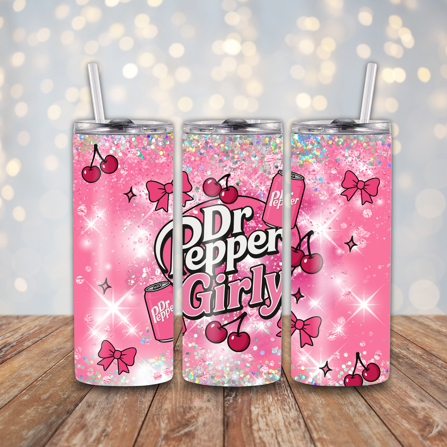 Dr. Pepper Girly Sublimation Transfers