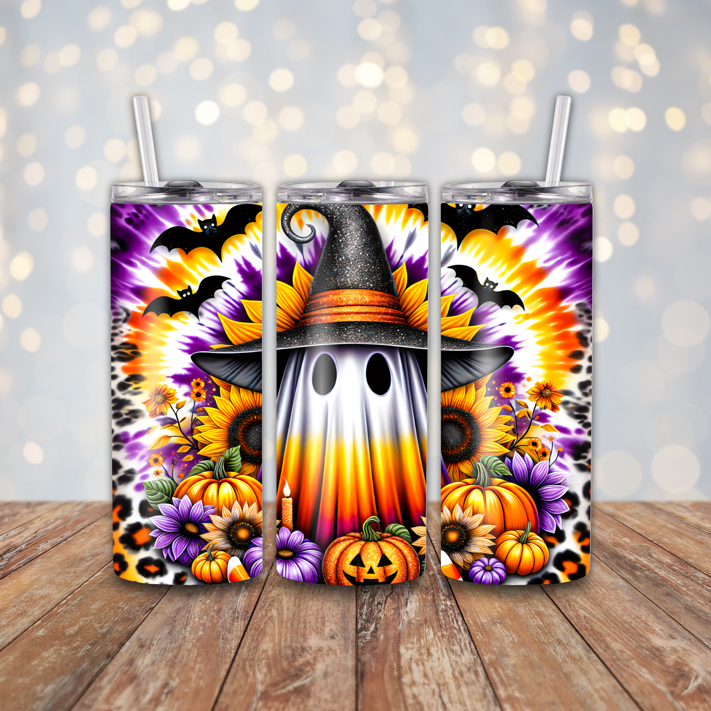 Candy Corn Witch Sublimation Transfers