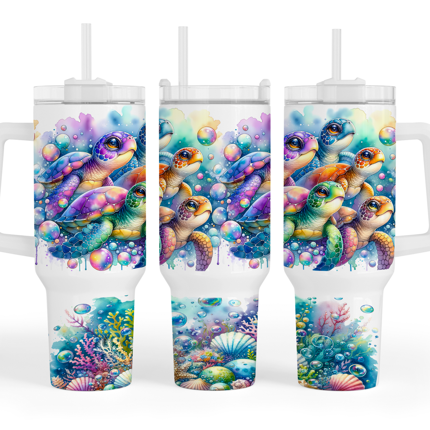 Turtle, Sublimation Transfer, 40 oz.