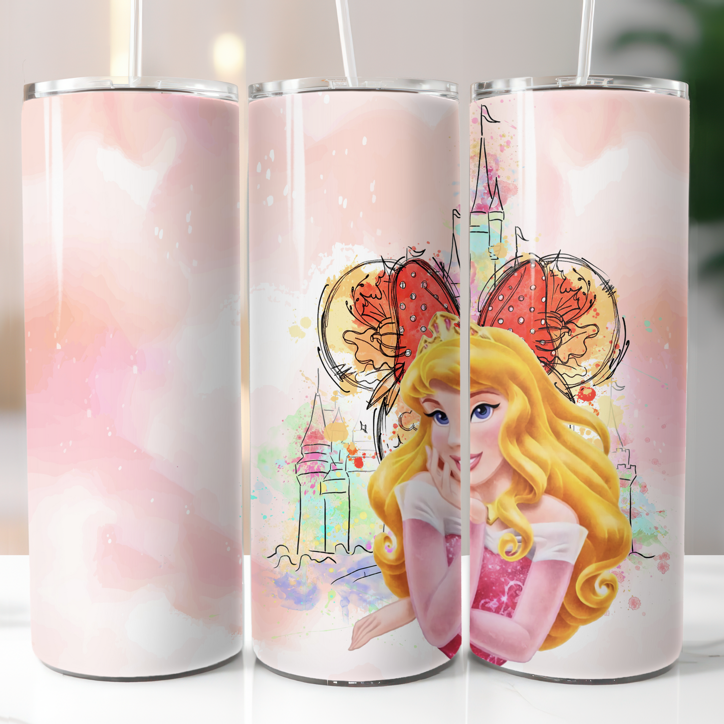 Princess Castle Bow, Sublimation Transfer