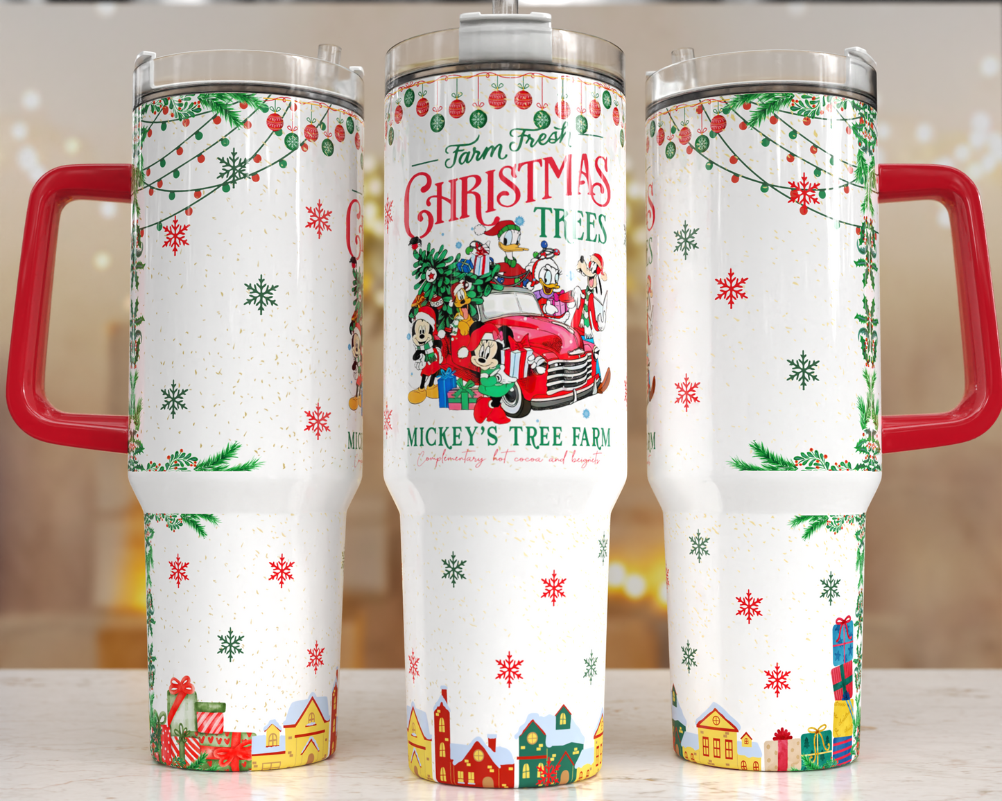 Christmas, Sublimation, Ready To Press, Print Out Transfer, 40 oz. Tumbler Transfer, NOT A DIGITAL