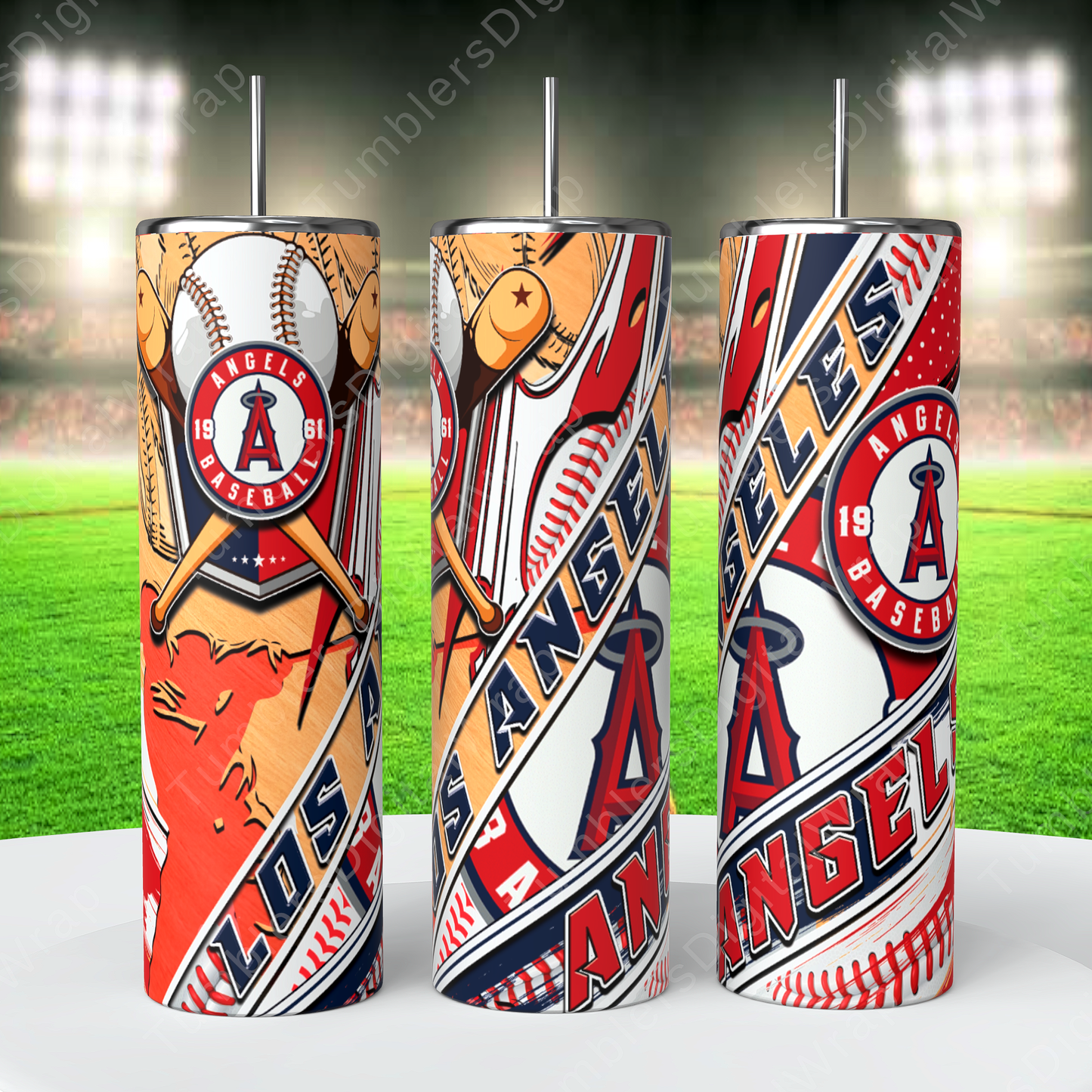 Angels Baseball, Sublimation Transfer