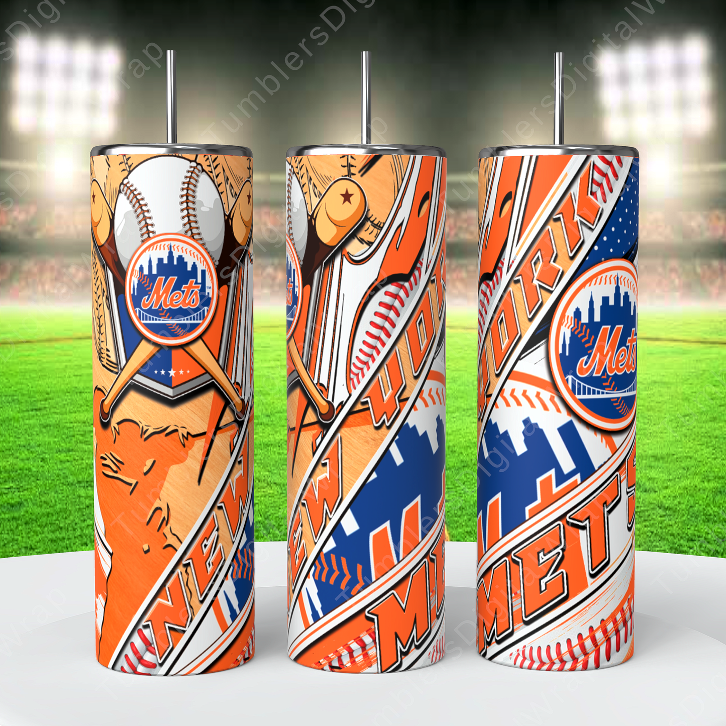 Mets, Sublimation, Ready To Press, Print Out Transfer, 20 oz, Skinny Tumbler Transfer, NOT A DIGITAL