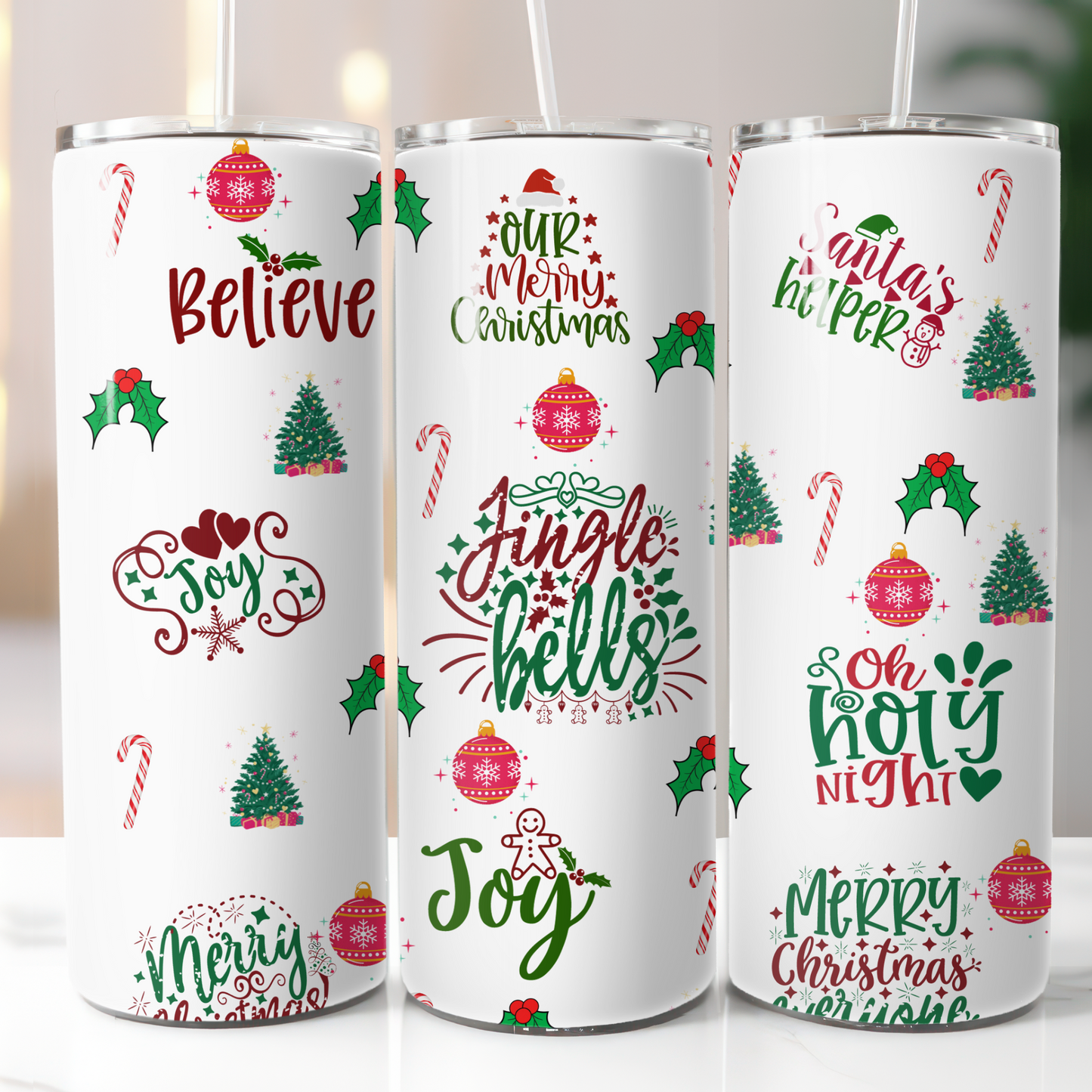 Christmas Quotes, Sublimation, Ready To Press, Print Out Transfer, 20 oz, Skinny Tumbler Transfer, NOT A DIGITAL