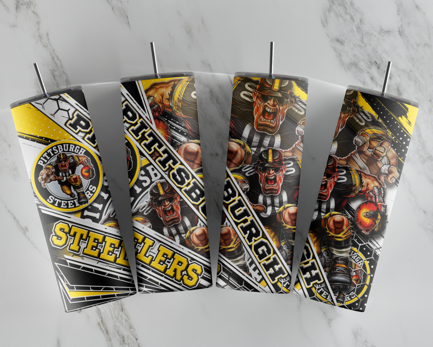 Pittsburg, Sublimation, Ready to Print, Ready To Press, Print Out Transfer, 20 oz, Skinny Tumbler Transfer, NOT A DIGITAL