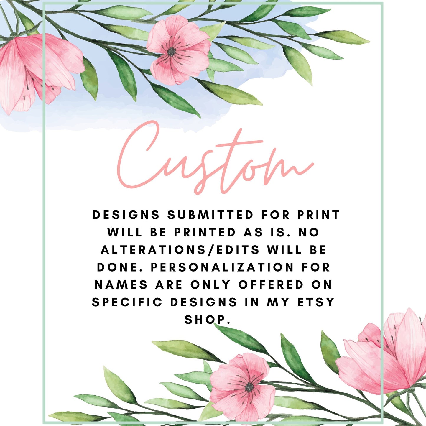 Custom Sublimation Print Design, Ready To Press, Print Out Transfer, 20 oz, Skinny Tumbler Transfer, 11 oz. Mug, 12 oz. Mug, NOT A DIGITAL