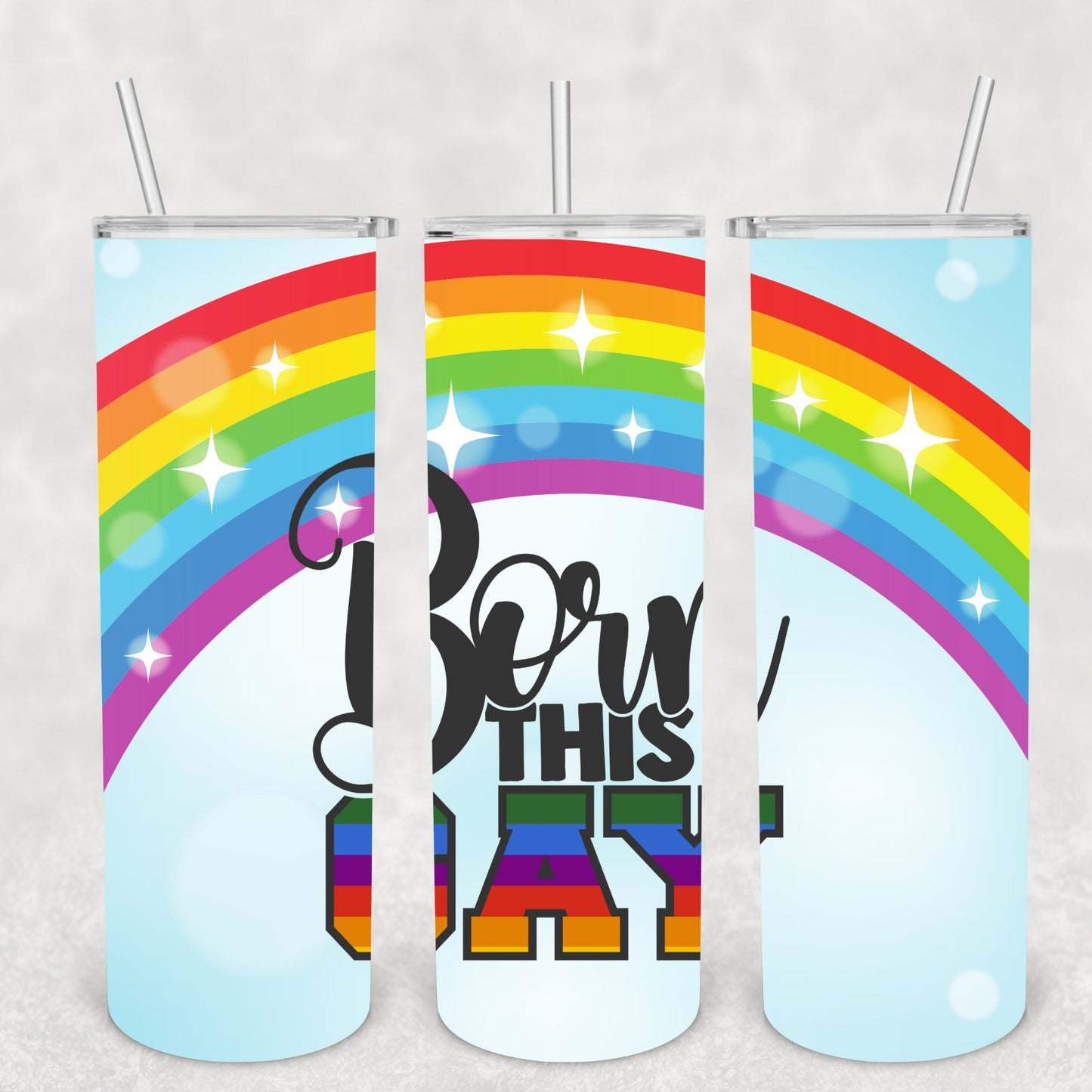 LBGTQ, Sublimation, Ready To Press, Print Out Transfer, 20 oz, Skinny Tumbler Transfer, NOT A DIGITAL