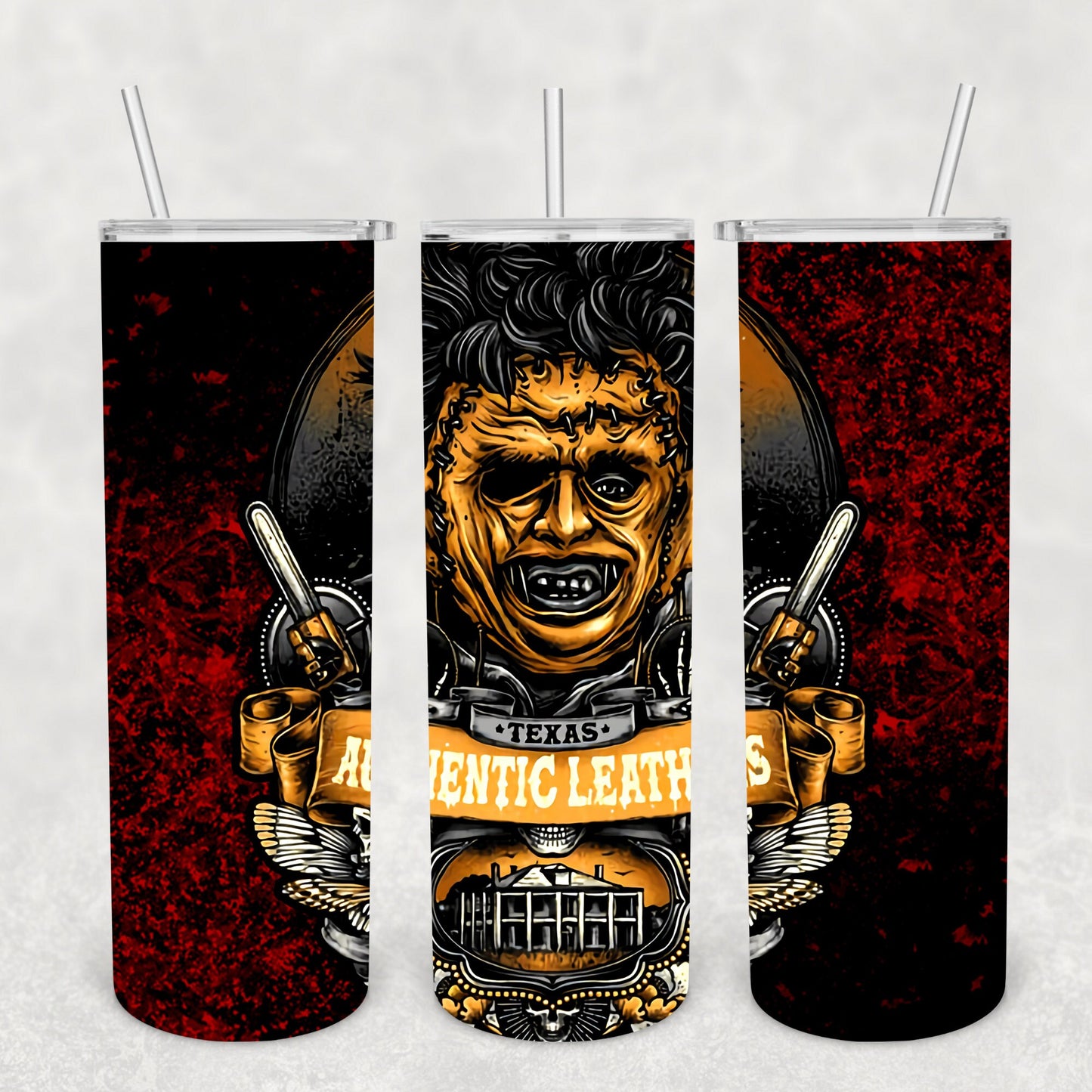 Horror, Sublimation, Ready To Press, Print Out Transfer, 20 oz Skinny Tumbler Transfer, NOT A DIGITAL