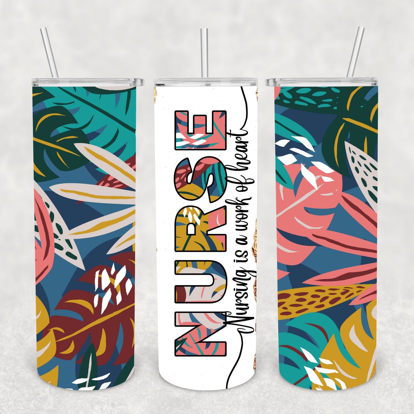 Nurse Life, Sublimation, Ready to Print, Ready To Press, Print Out Transfer, 20 oz, Skinny Tumbler Transfer, NOT A DIGITAL