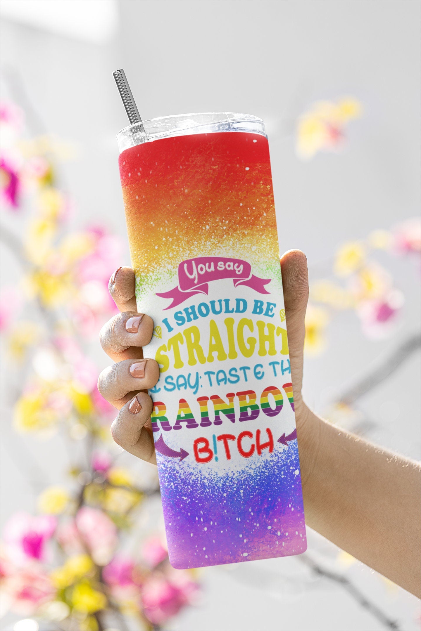 LGBTQ. Sublimation, Ready To Press, Print Out Transfer, 20 oz, Skinny Tumbler Transfer, NOT A DIGITAL