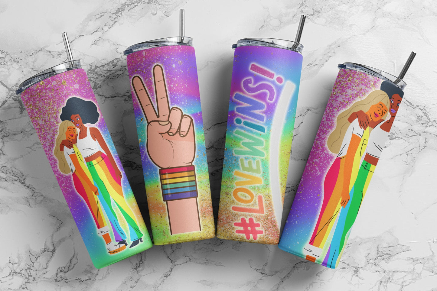 LGBTQ. Sublimation, Ready To Press, Print Out Transfer, 20 oz, Skinny Tumbler Transfer, NOT A DIGITAL