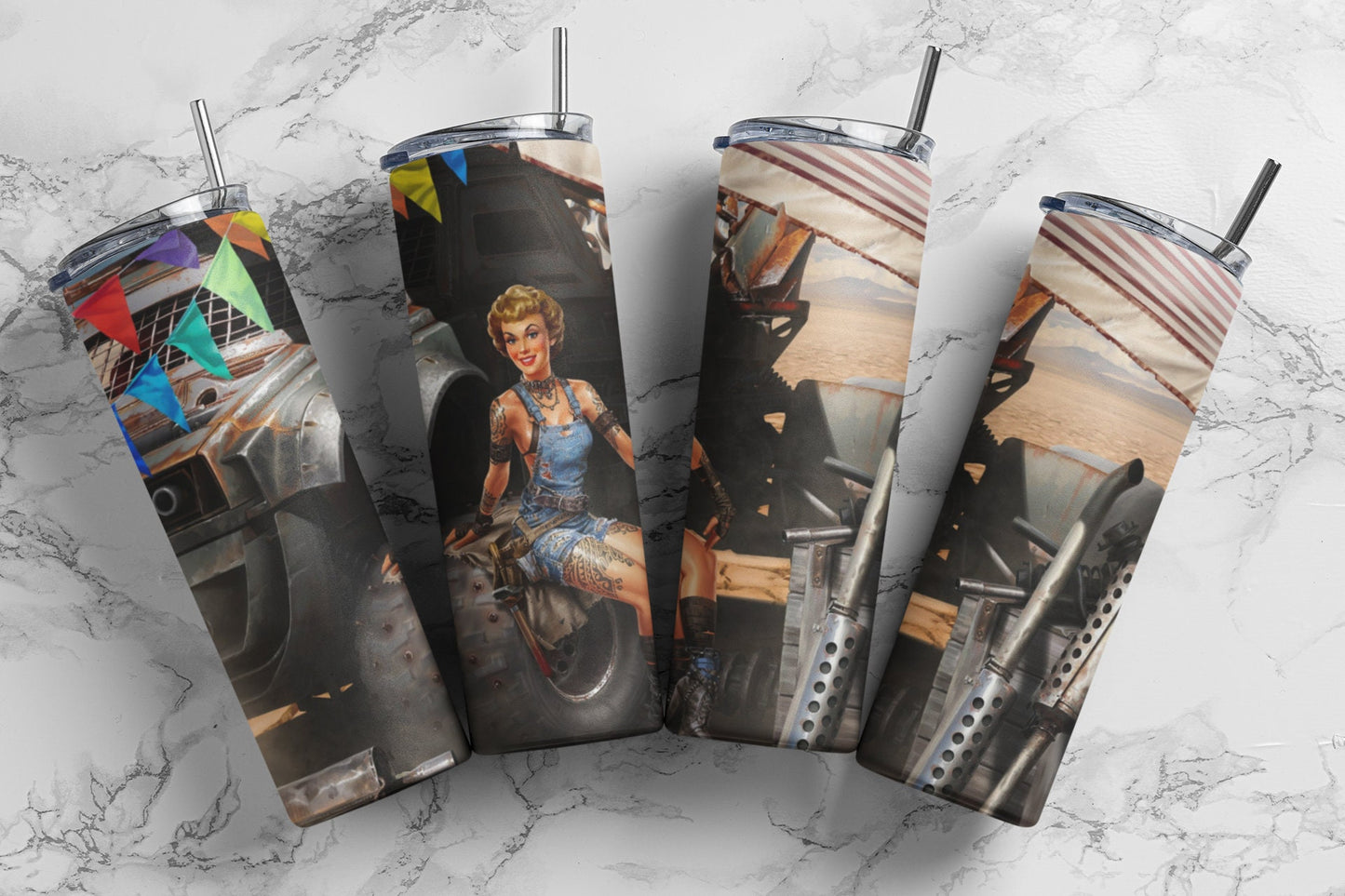 Pinup Girl, Sublimation, Ready To Press, Print Out Transfer, 20 oz, Skinny Tumbler Transfer, NOT A DIGITAL