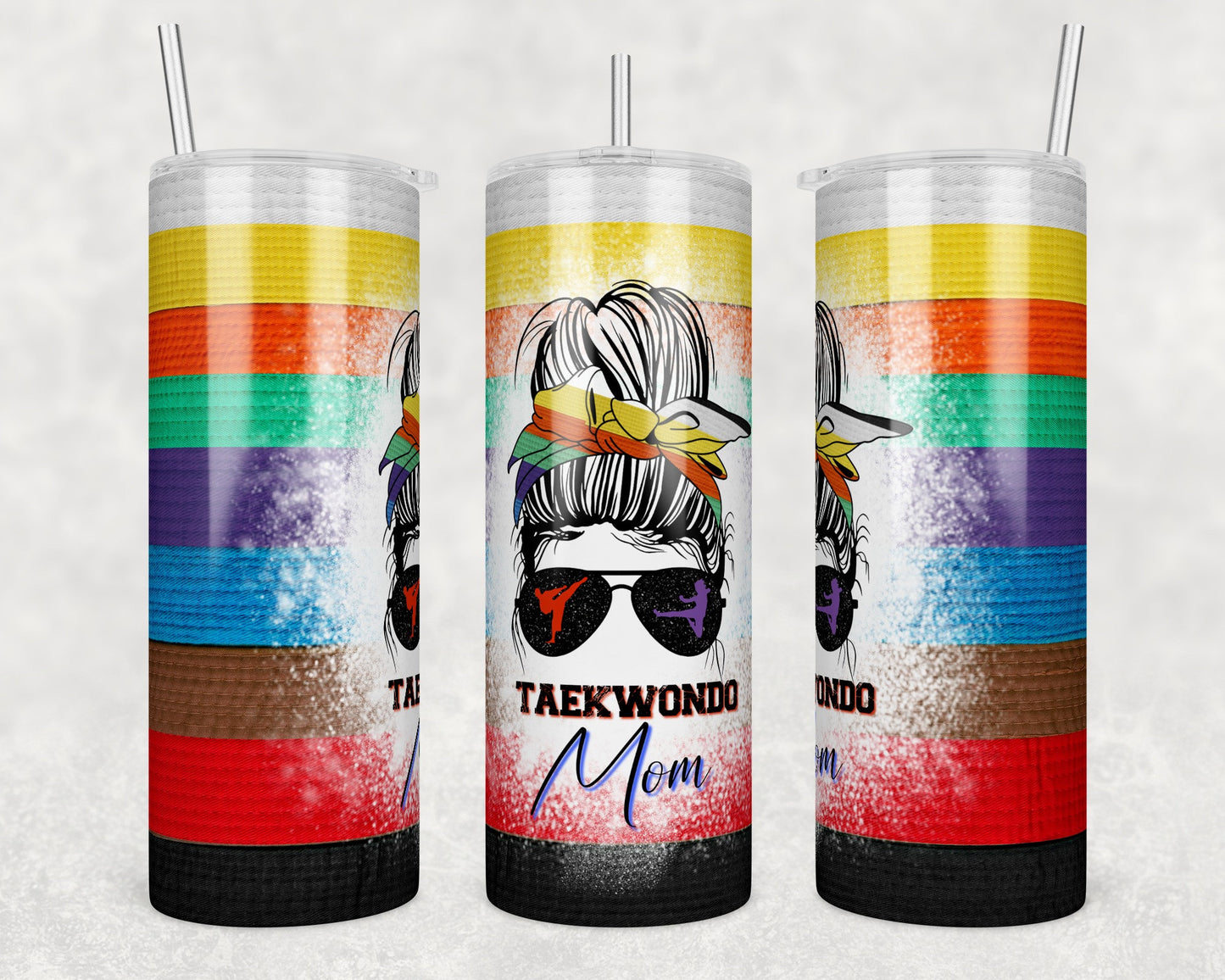 Taekwondo Mom , Sublimation, Ready to Print, Ready To Press, Print Out Transfer, 20 oz, Skinny Tumbler Transfer, NOT A DIGITAL