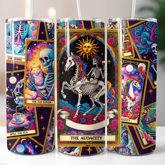 The Audacity Tarot Cards, Sublimation Transfer