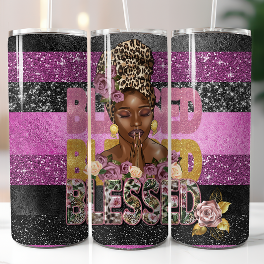 Black Woman Affirmations, Sublimation Transfer