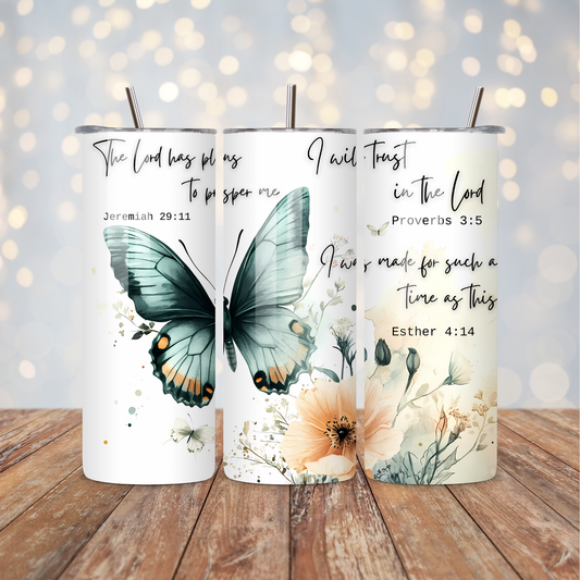 Prayer Butterfly Quotes Sublimation Transfer