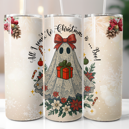 Christmas Ghost Sublimation Transfers