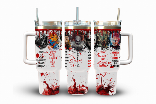 Horror Sublimation Transfer, 40 oz.