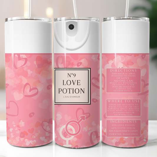 Love Potion No. 9, Sublimation, Ready to Print, Ready To Press, Print Out Transfer, 20 oz, Skinny Tumbler Transfer, NOT A DIGITAL