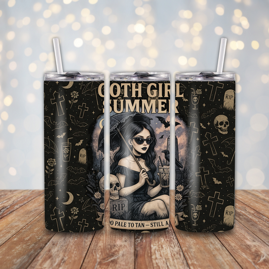 Goth Girl Summer Sublimation Transfers