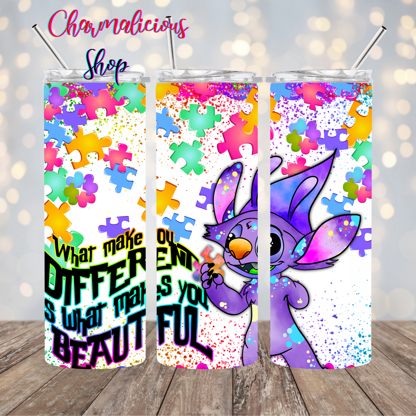 Autism, Sublimation, Ready To Press, Print Out Transfer, 20 oz, Skinny Tumbler Transfer, NOT A DIGITAL