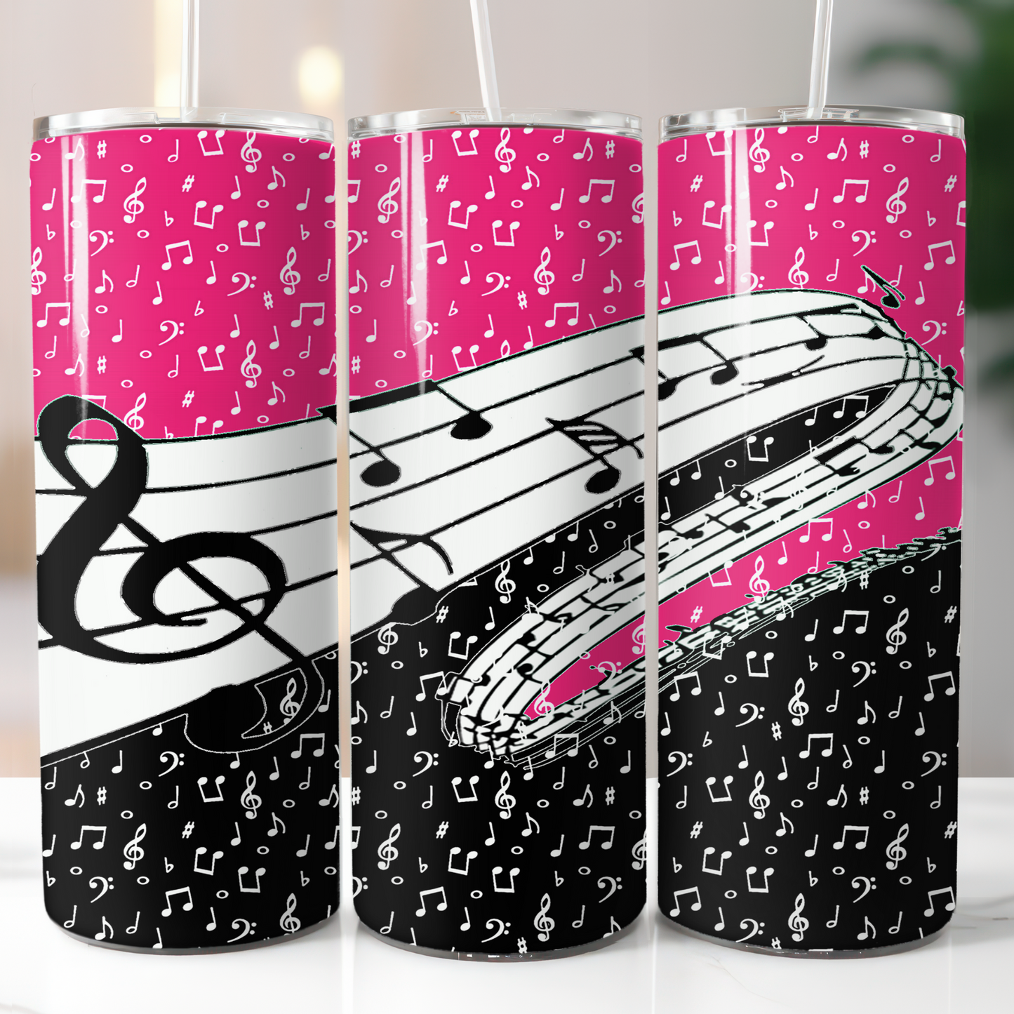 Music Pink, Sublimation Transfer