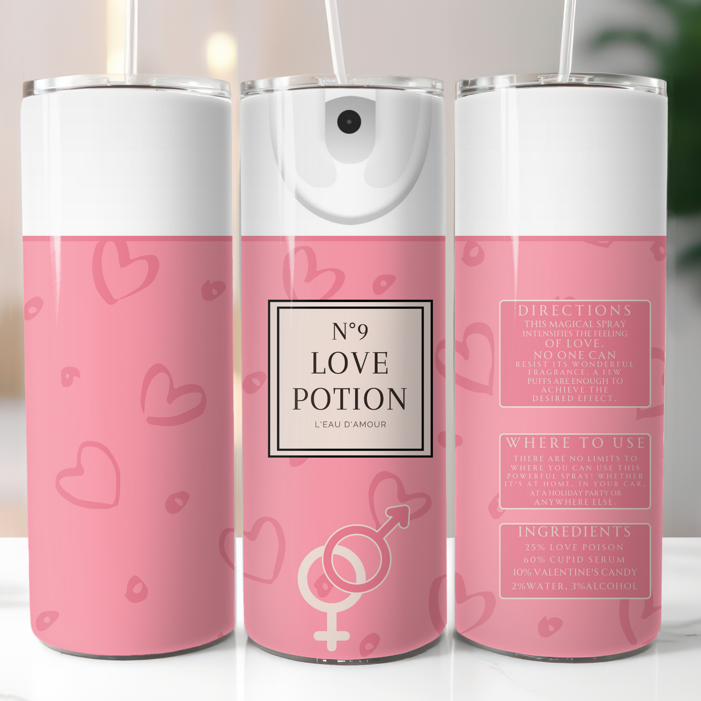 Love Potion No. 9, Sublimation, Ready to Print, Ready To Press, Print Out Transfer, 20 oz, Skinny Tumbler Transfer, NOT A DIGITAL