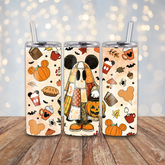 Boy Mouse Patchwork Halloween Sublimation Transfers