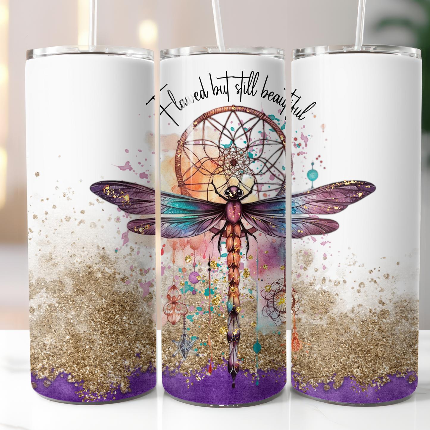 Dragonfly Quote, Sublimation, Ready To Press, Print Out Transfer, 20 oz, Skinny Tumbler Transfer, NOT A DIGITAL