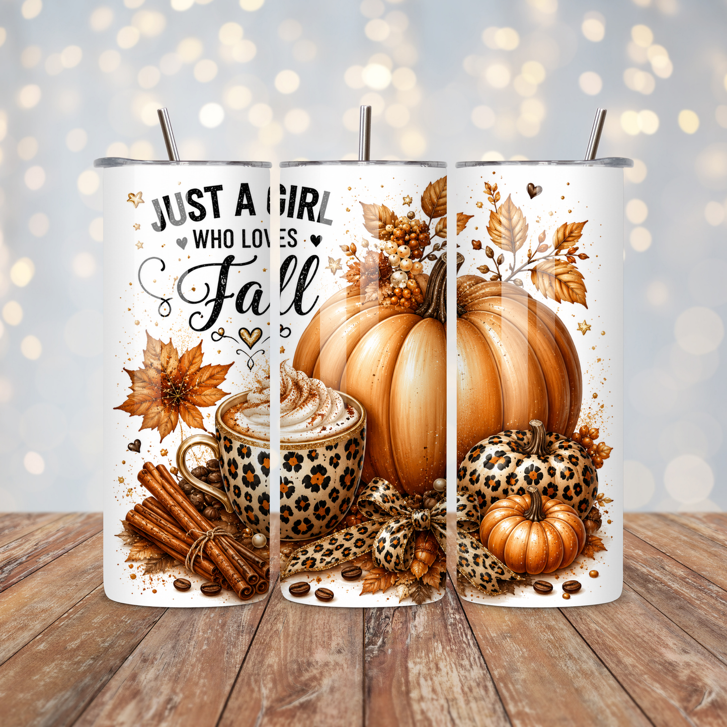 Just a Girl Who Loves Fall Sublimation Transfer
