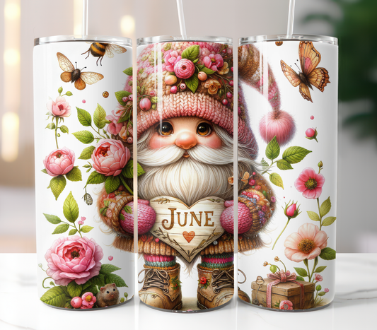 June Birth Flower Month, Sublimation Prints