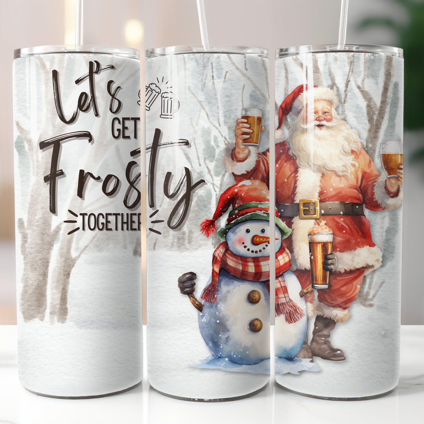 Let's Get Frosty Together, Sublimation Prints