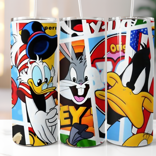 Animation, Sublimation, Ready To Press, Print Out Transfer, 20 oz, Skinny Tumbler Transfer, NOT A DIGITAL