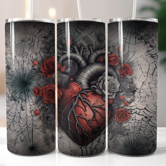 Gothic Heart, Sublimation Transfer