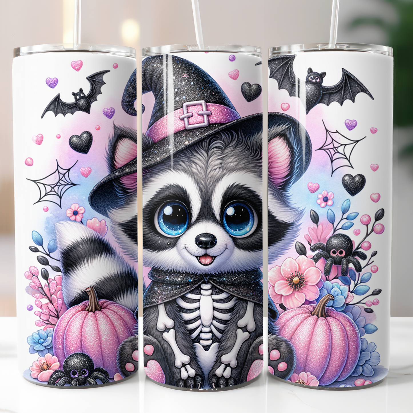 Halloween Raccoon, Sublimation Prints