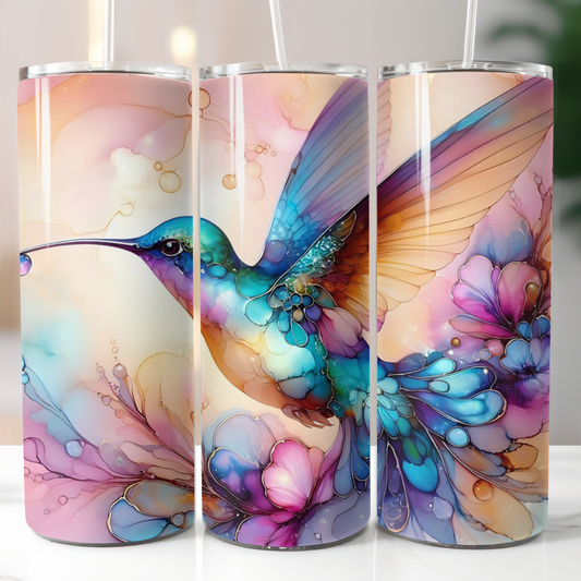 Hummingbird Alcohol Ink