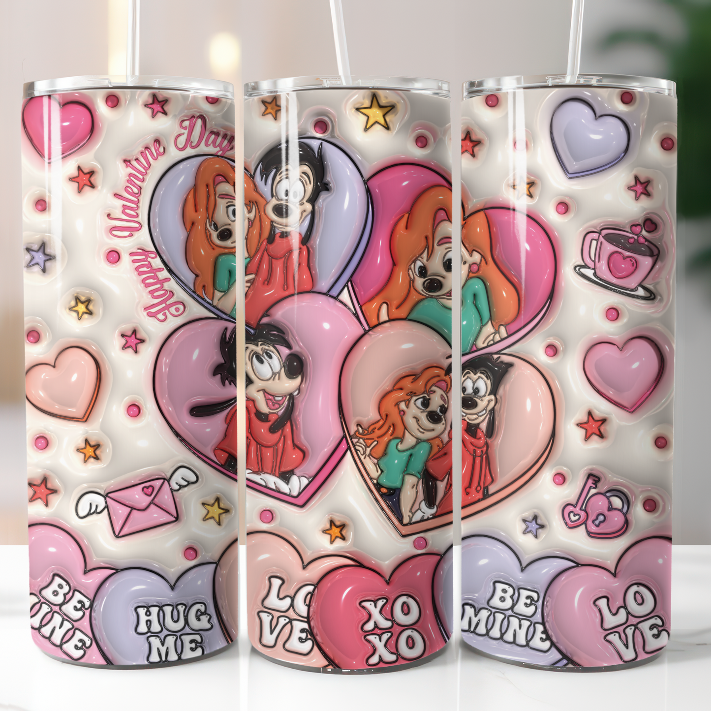 Animation Valentine's Day, Sublimation Transfer