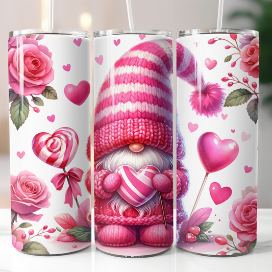 Gnome Pink Heart