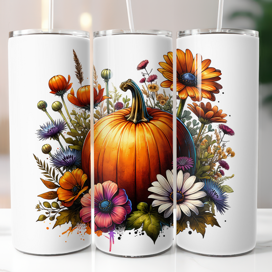 Fall Pumpkin Floral