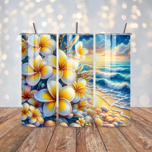 Tropical Flower Sublimation Transfer