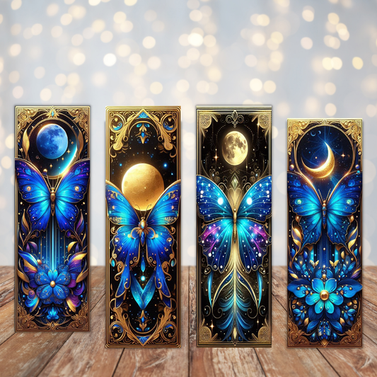 Celestial Butterfly Bookmarks Sublimation Transfers