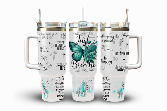 Just Breathe Sublimation Transfer, 40 oz.