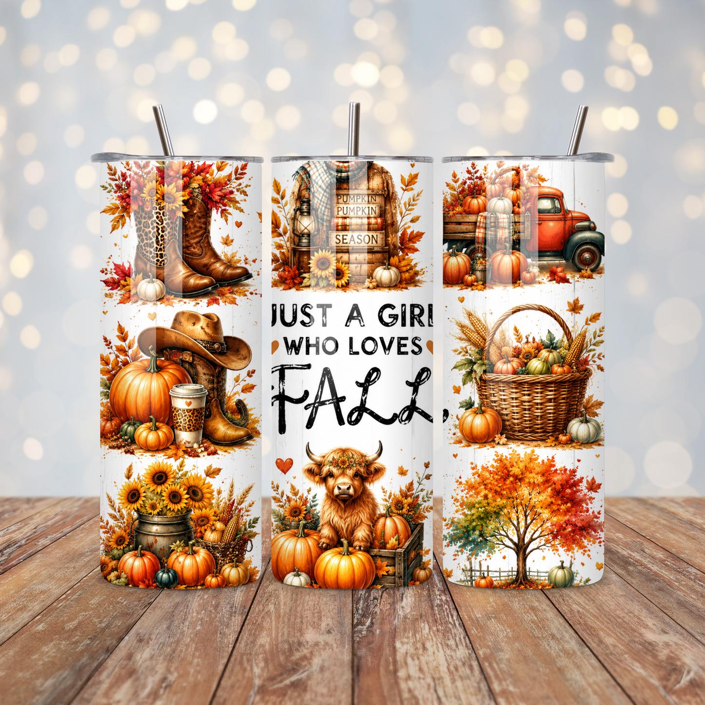 Just a Girl Who Loves Fall Sublimation Transfer