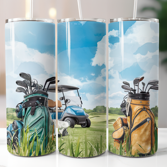 Golf Cart, Sublimation Transfer