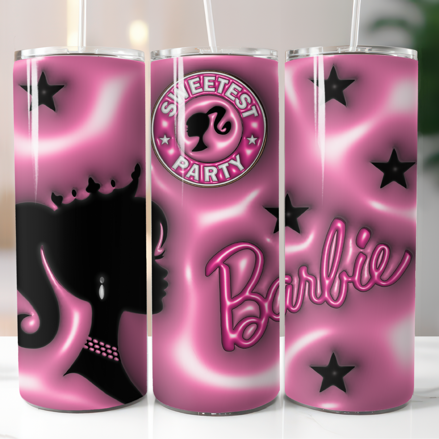 Barbie, Sublimation, Ready to Print, Ready To Press, Print Out Transfer, 20 oz, Skinny Tumbler Transfer, NOT A DIGITAL