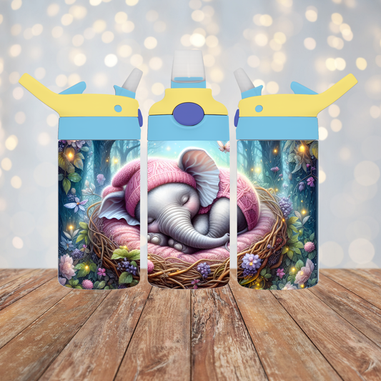 Baby Elephant in Nest Sublimation Transfer