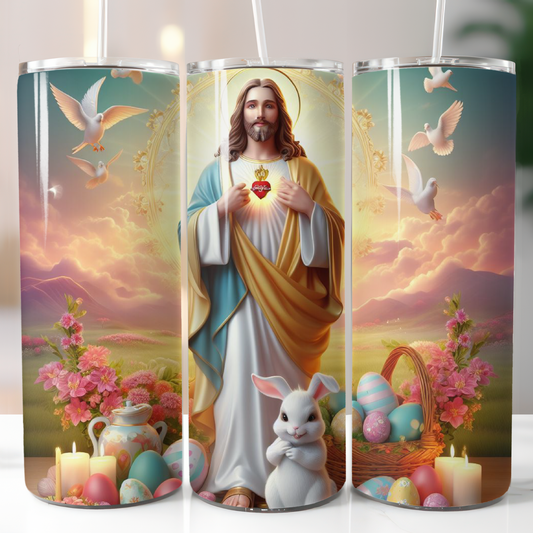 Jesus Easter, Sublimation Transfer