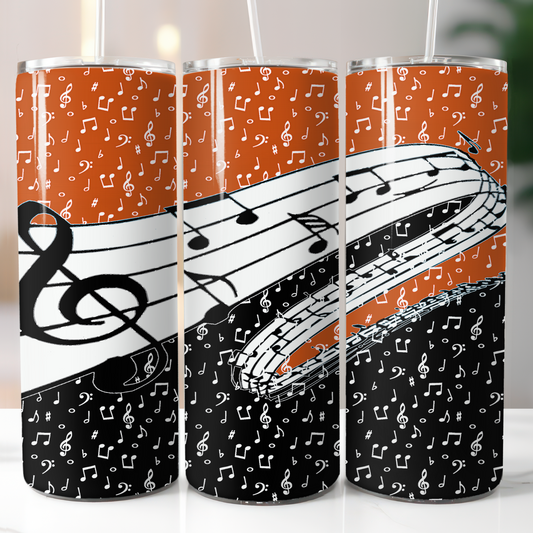 Music Orange, Sublimation Transfer